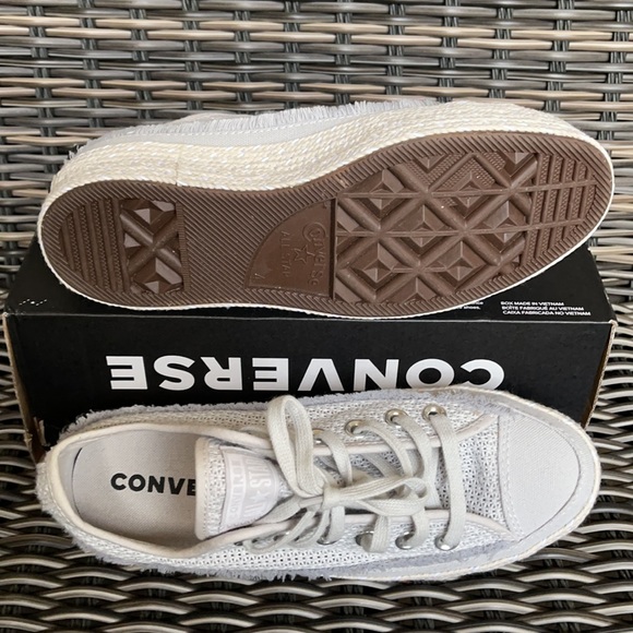 Converse Ctas Espadrille OX Mouse/White/Natural WMNS - Picture 4 of 16